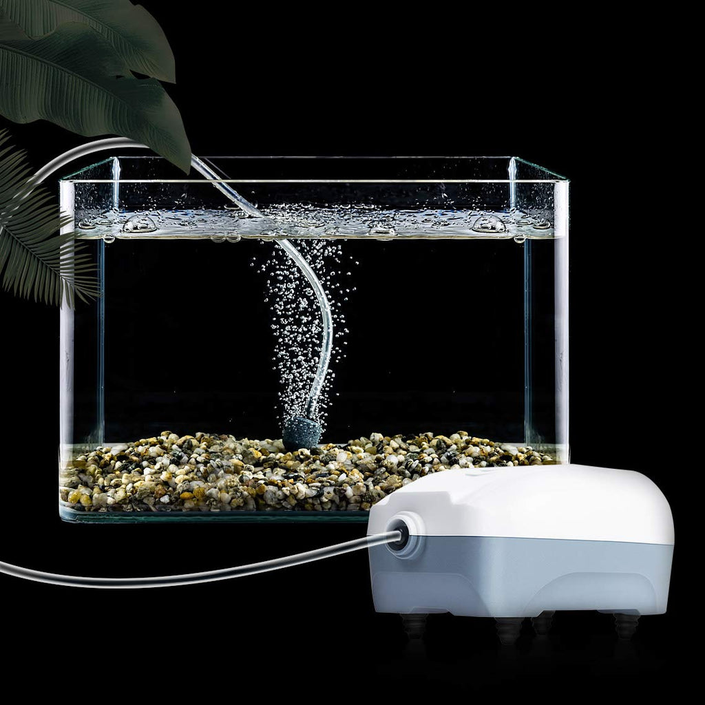2W Single Outlet Aquarium Air Pump 25GPH L6731