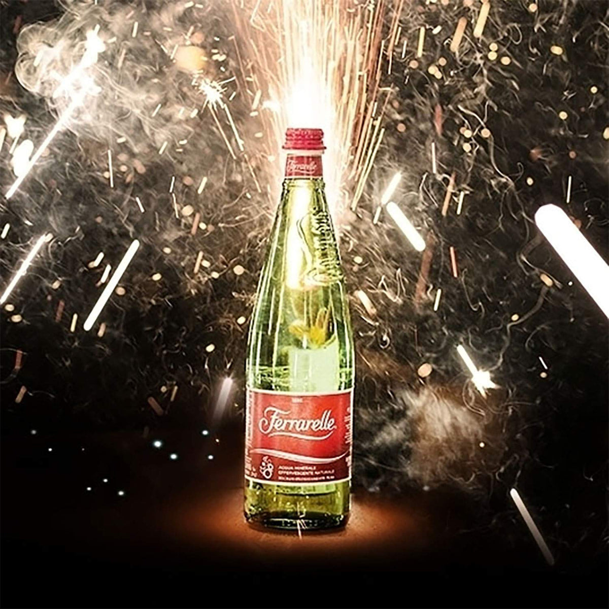 Sparkling Natural Mineral Water 750 mL 6 Glass Bottles P85363