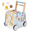 Wooden Baby Walker with Wheels Q67154