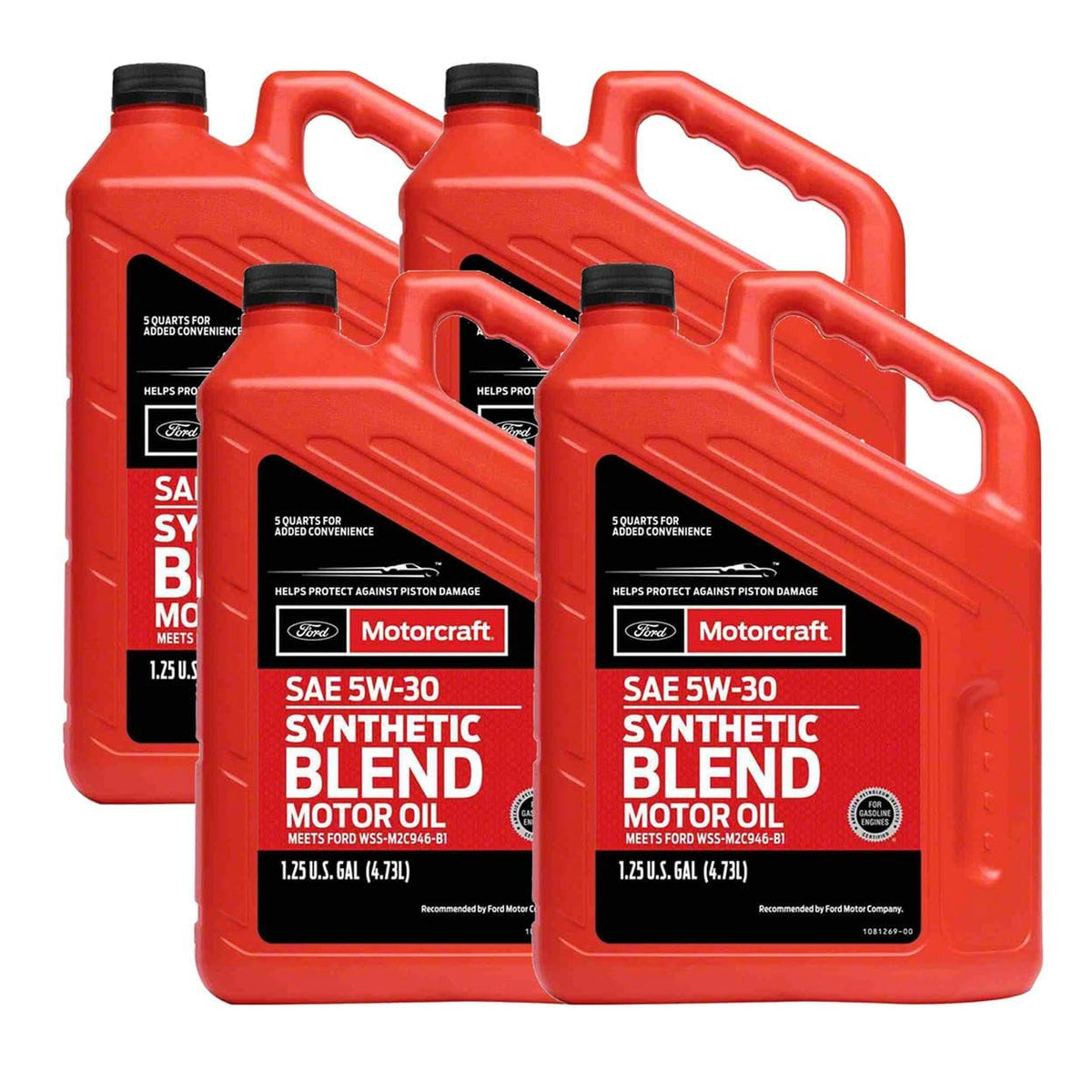 5W-30 Synthetic Blend Motor Oil 20 Quart N8869