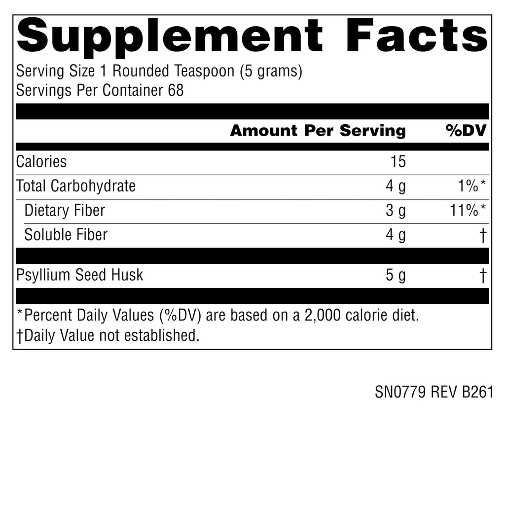 Psyllium Husk Powder, 12 oz S557470