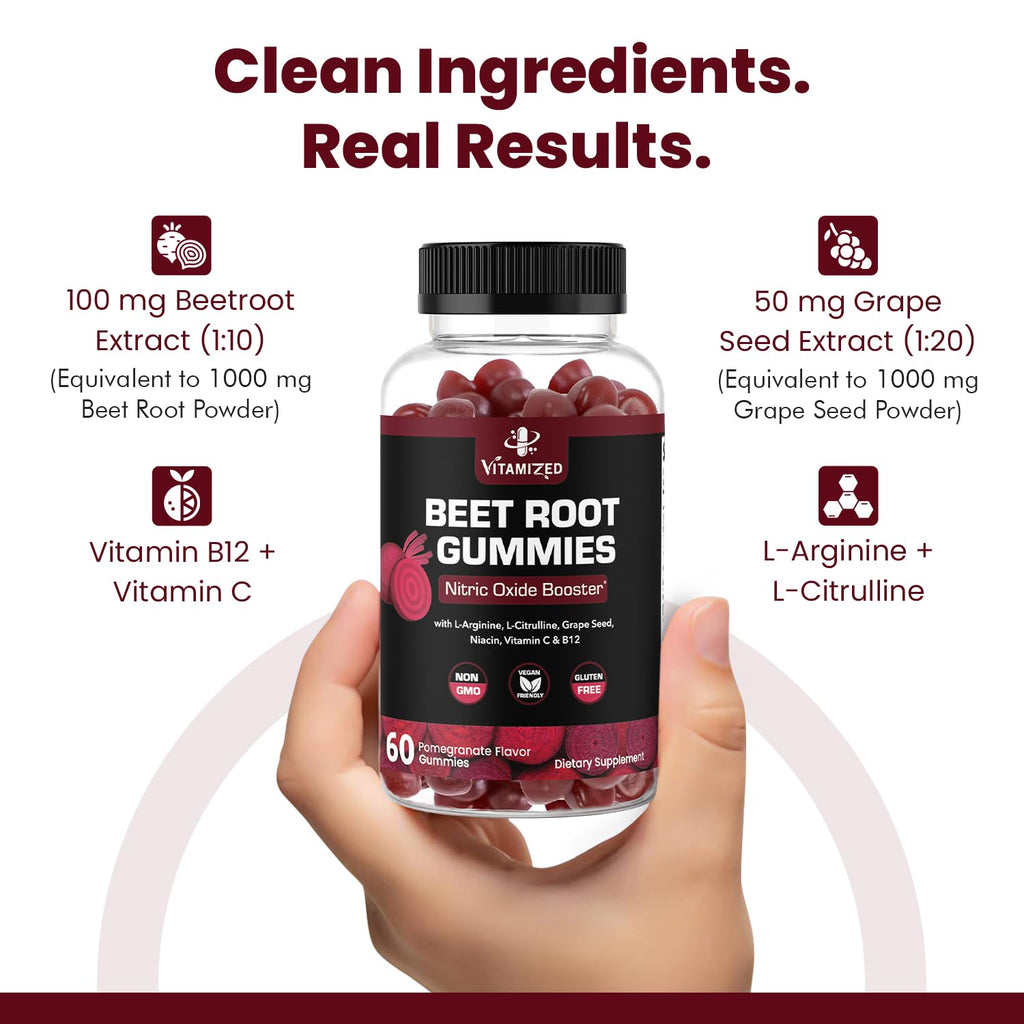 Beet Root Gummies with Grape Seed A648763
