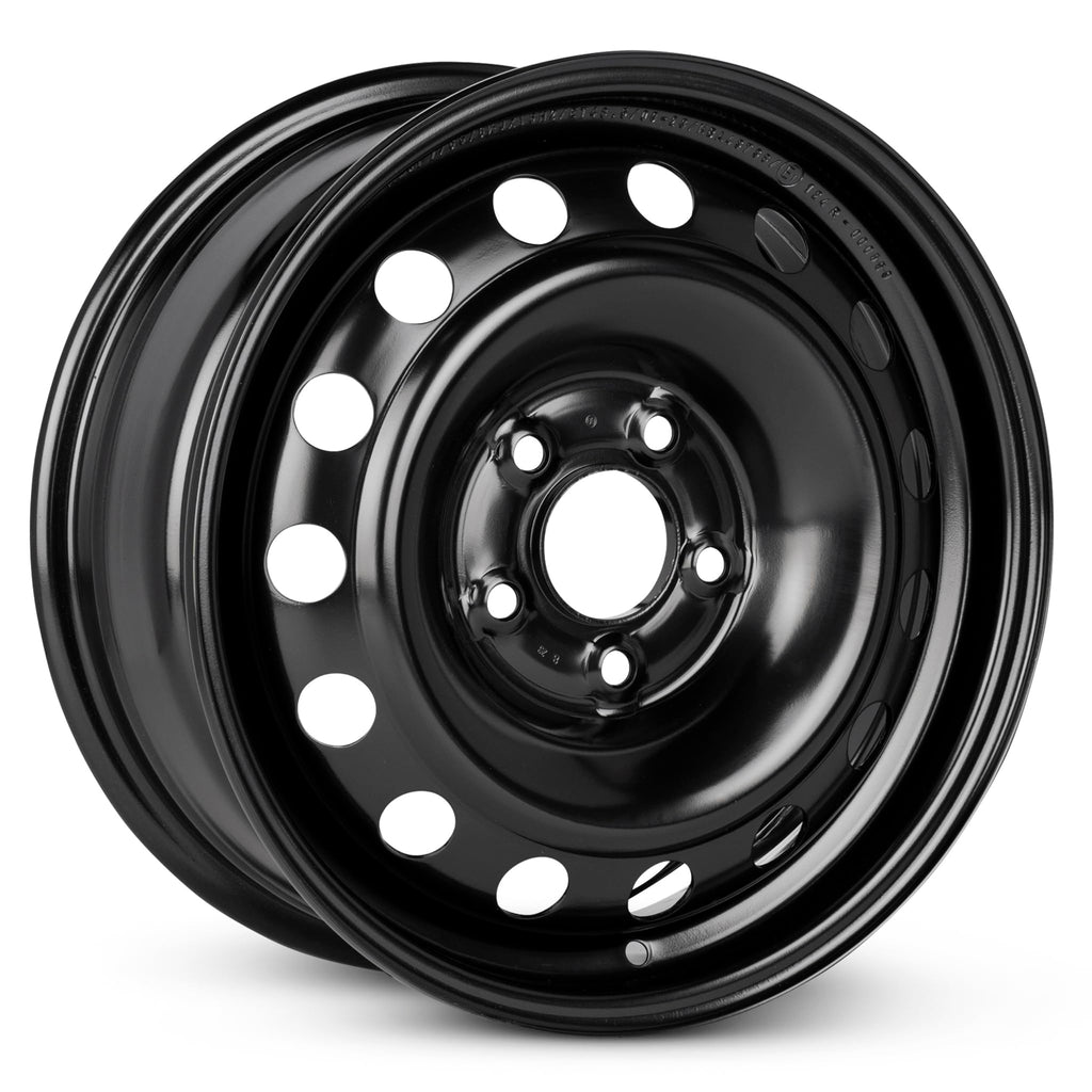 16 Inch Painted Black Car Wheel R139