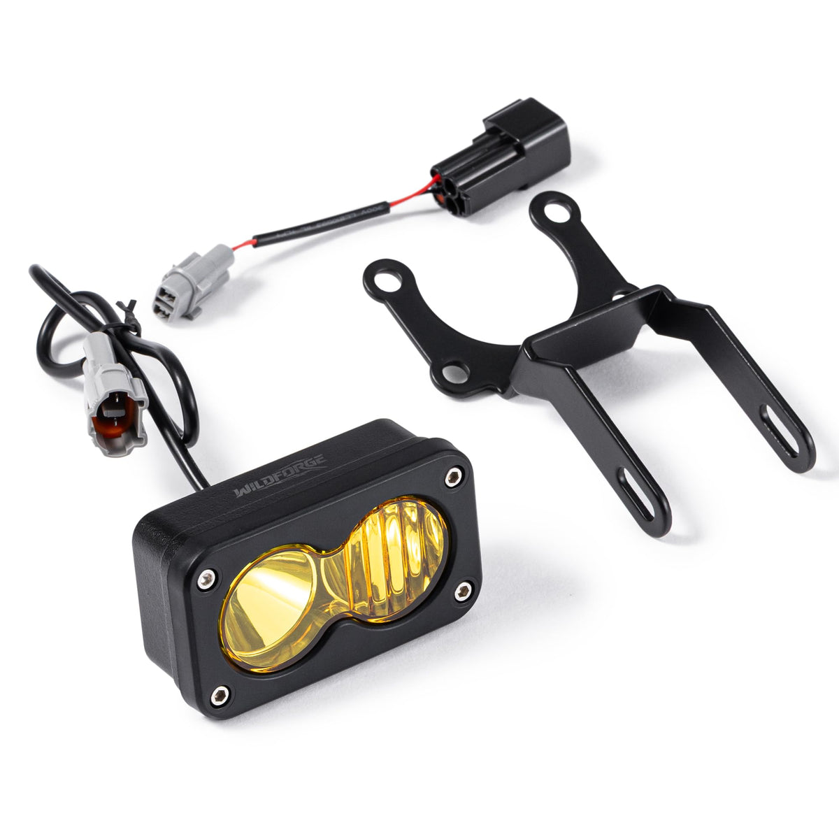 Yellow 6500K Waterproof Off-Road Dirt Bike Headlight Kit D415