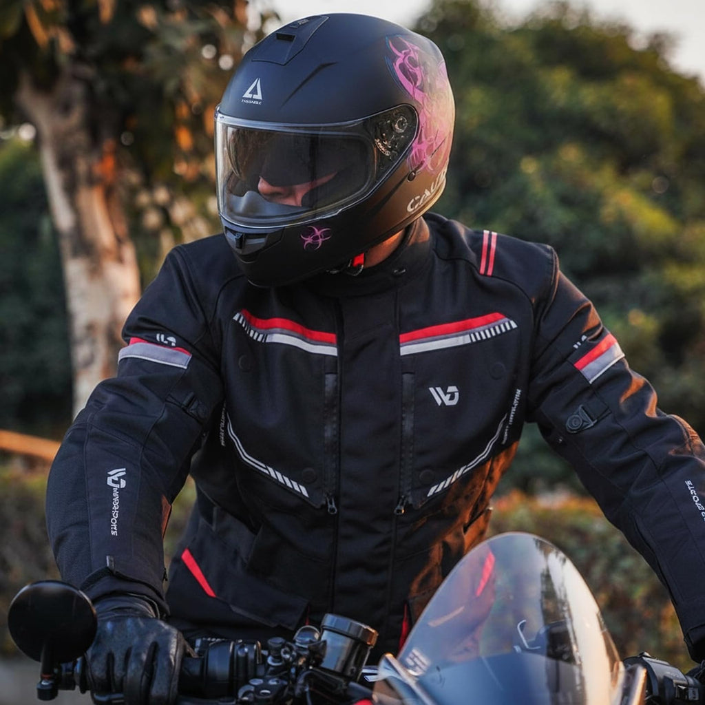 Full Face Dual Visor Motorcycle Helmet H747