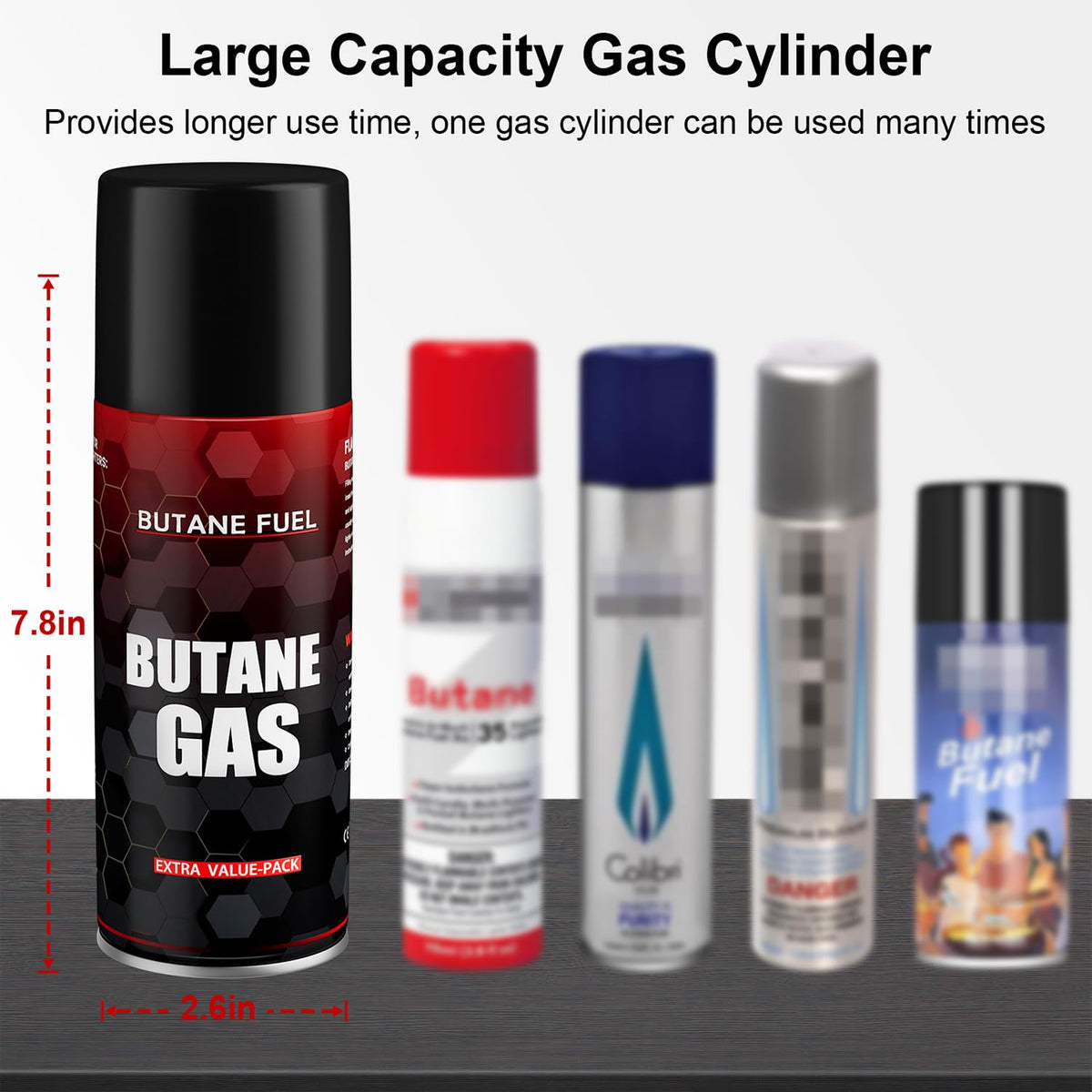 115 ML Butane Fuel Refill 3 Pack Z8247