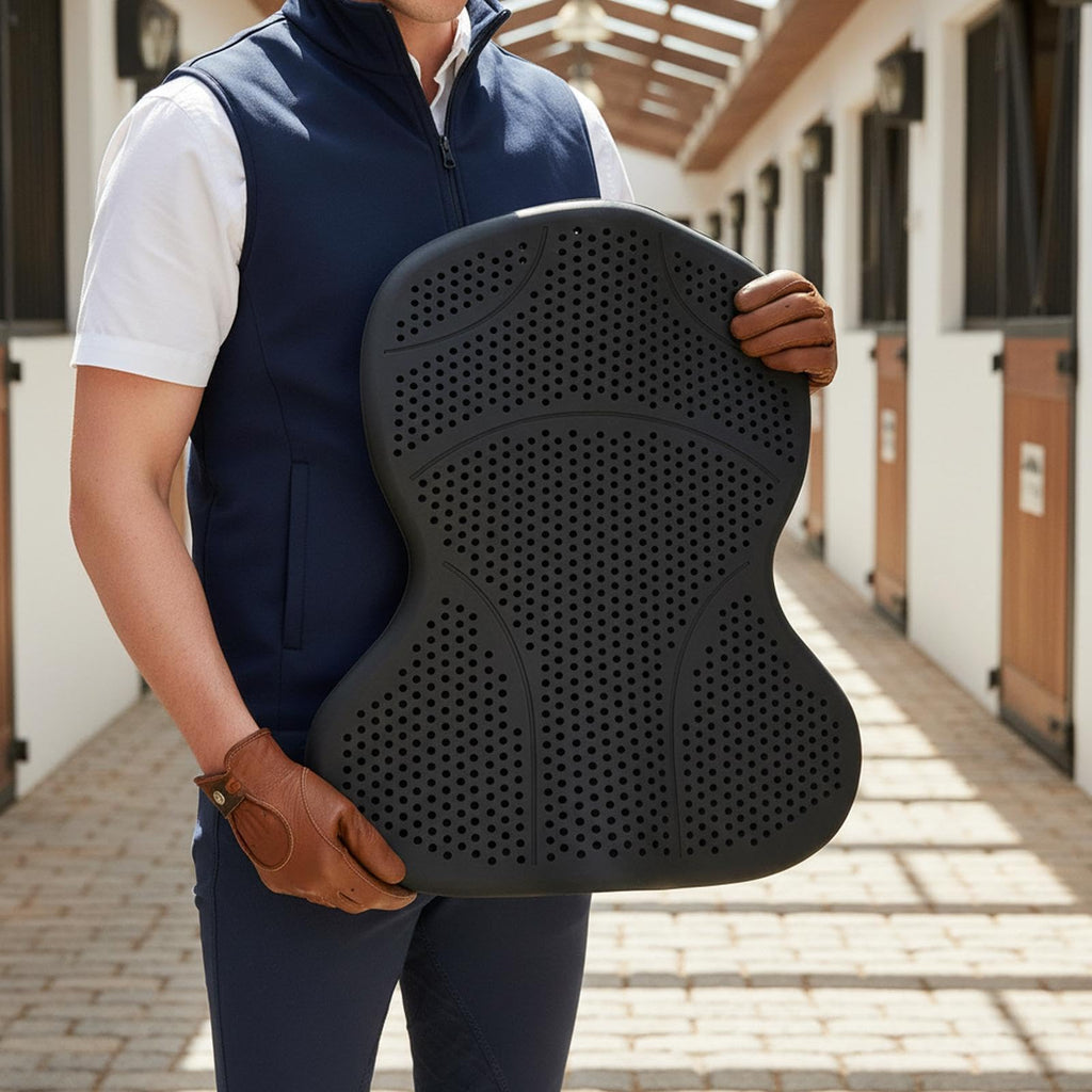 Silicone Gel Non Slip Washable Saddle Pad C7084