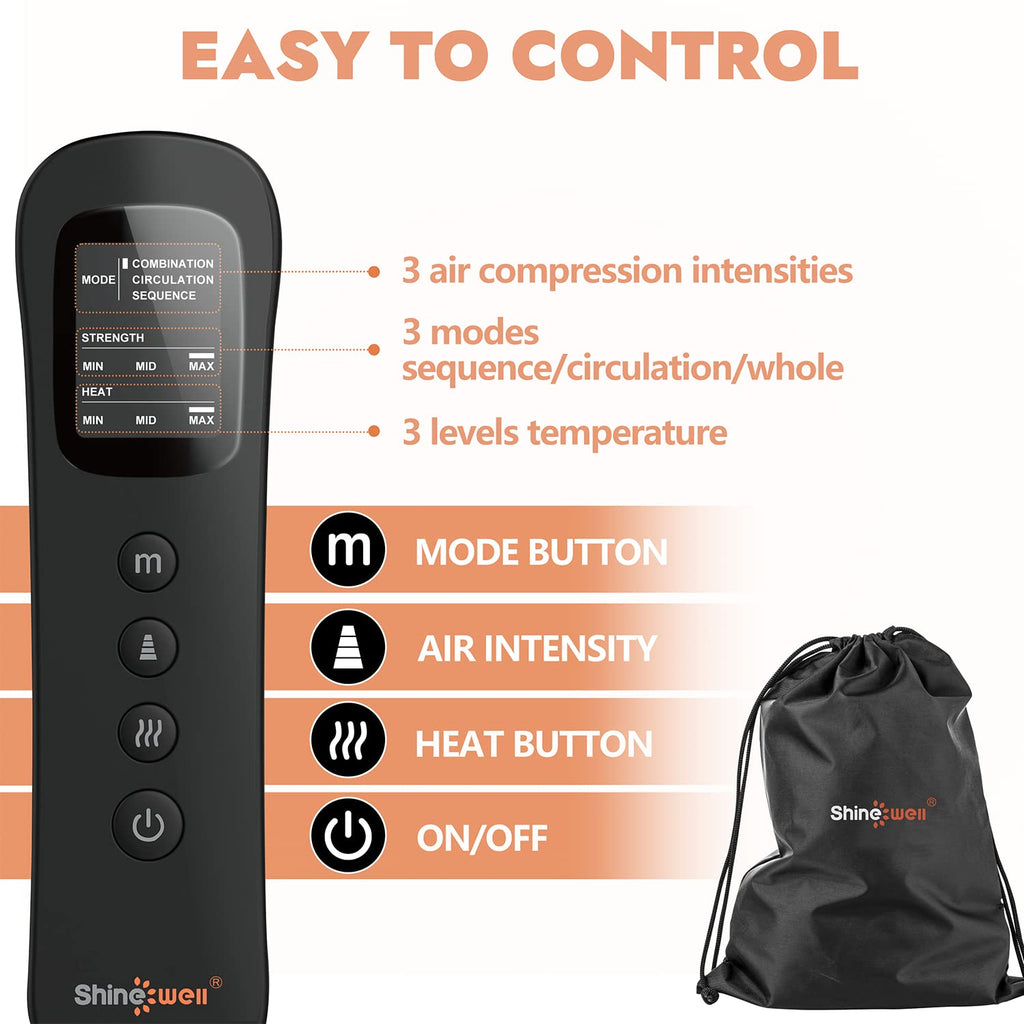 Leg Massager with Heat and Compression N926886