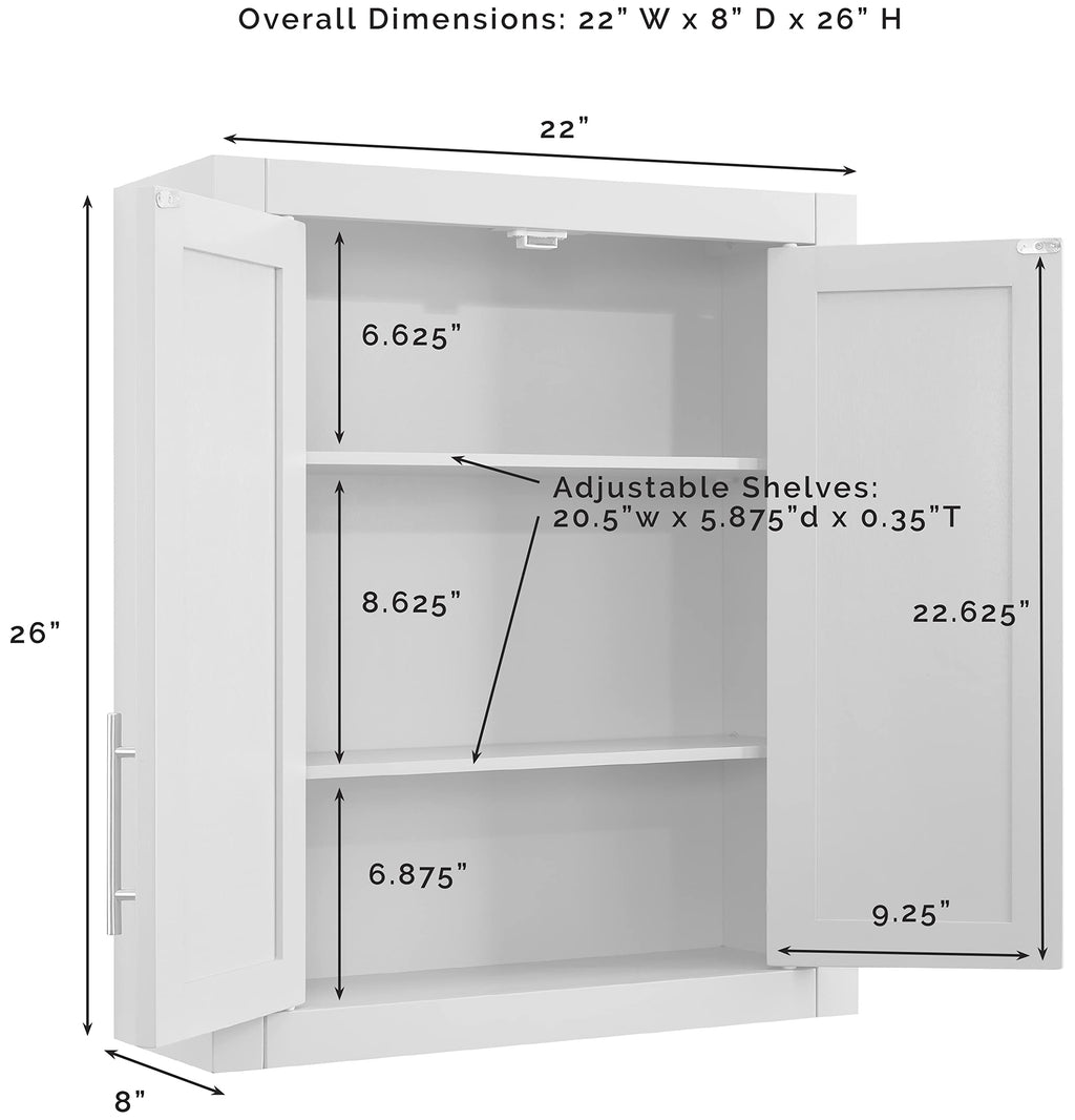 Wall Mount Medicine Cabinet O86626