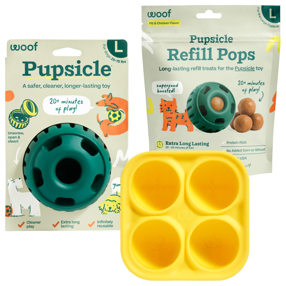 Dog Treat Toy for Large Dogs 25-75 lbs F985