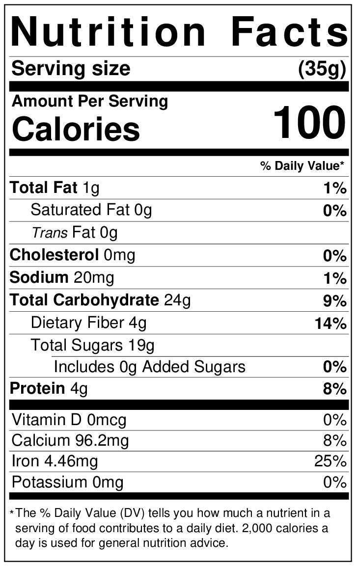 Organic Dried White Mulberries 24 oz V94390