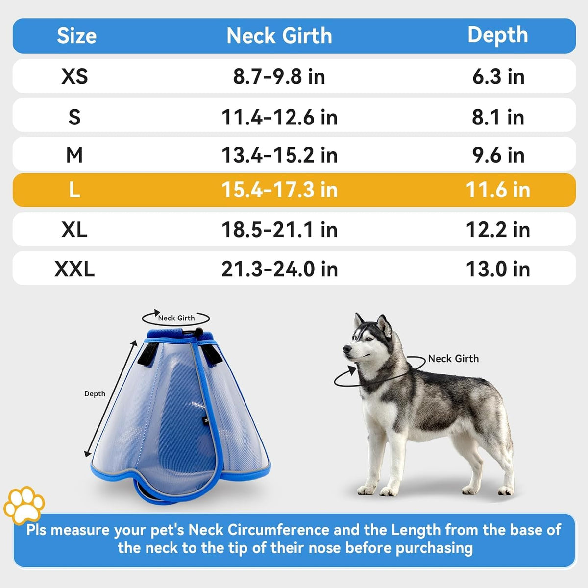 Soft Dog Cone Collar Z532747