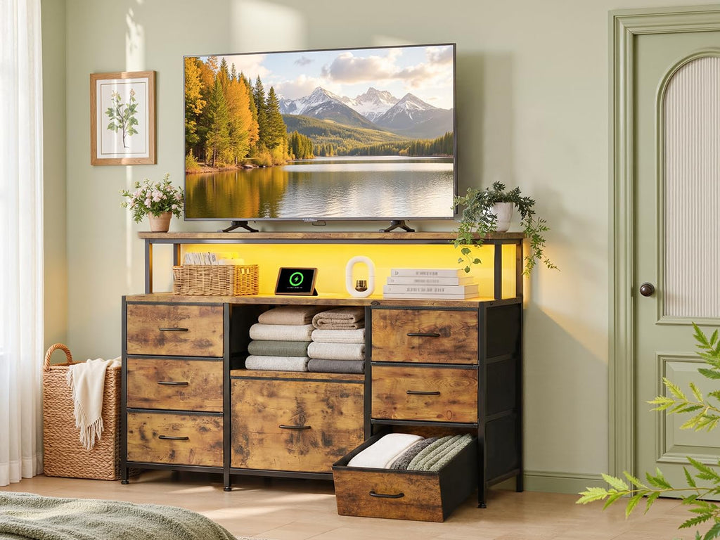 Dresser TV Stand with 7 Drawers U907050