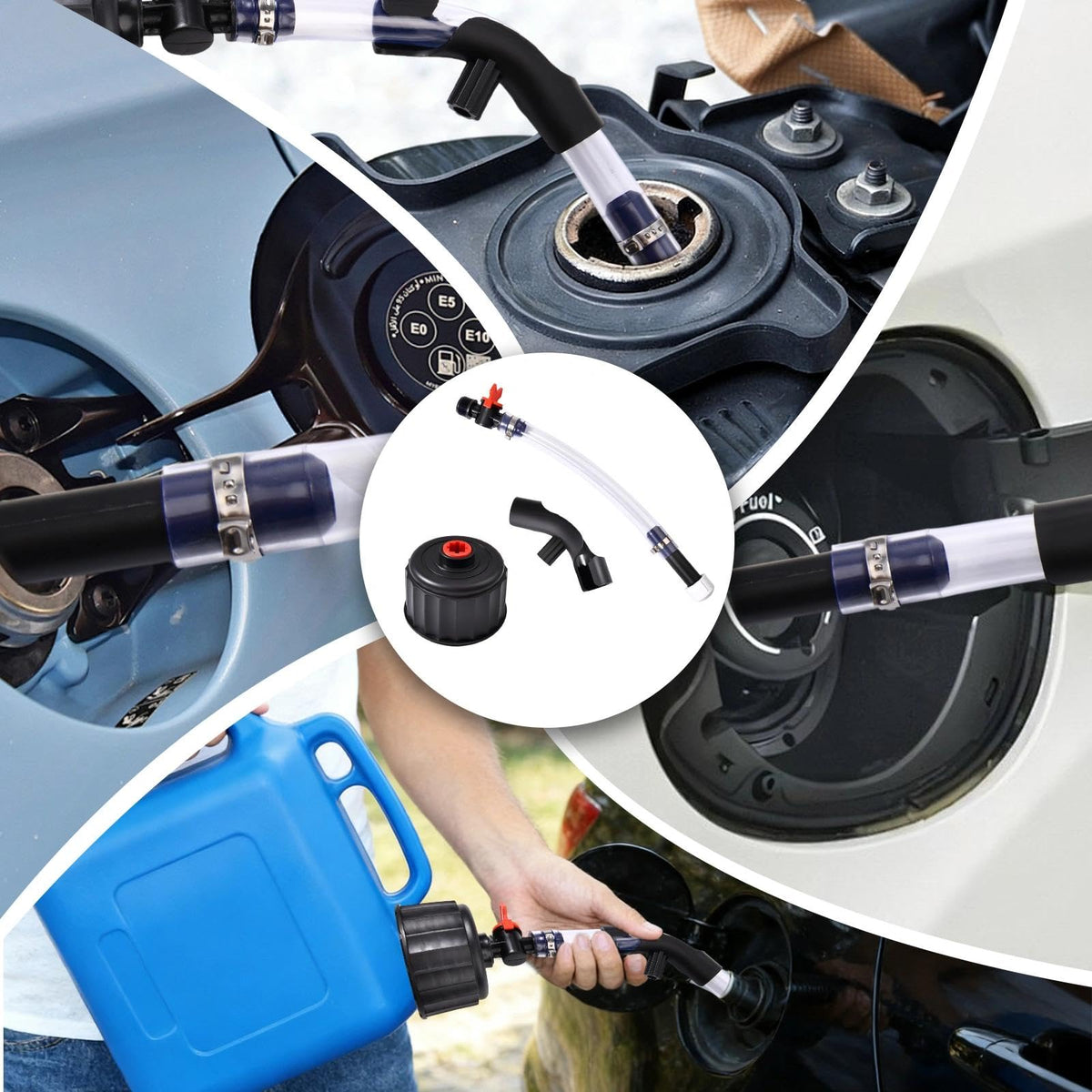 4Pcs Racing Fuel Filler Hose Kits L4596
