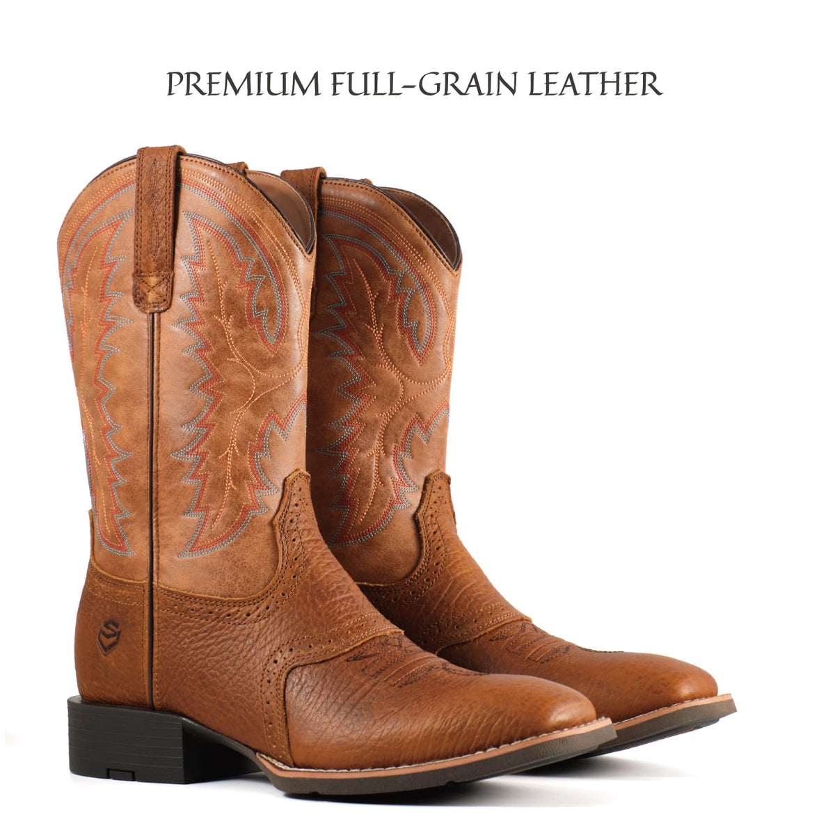 Men's Square Toe Pull On Western Boots F65027
