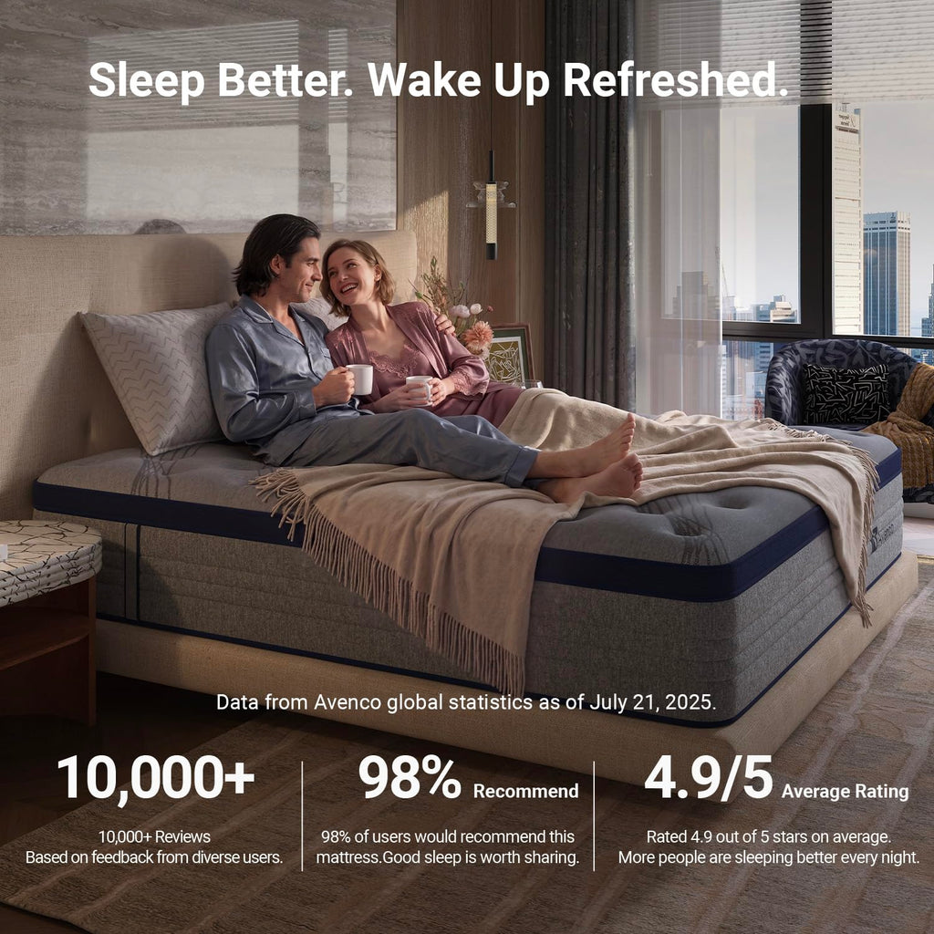 Queen 12 Inch Cooling Hybrid Mattress A500195