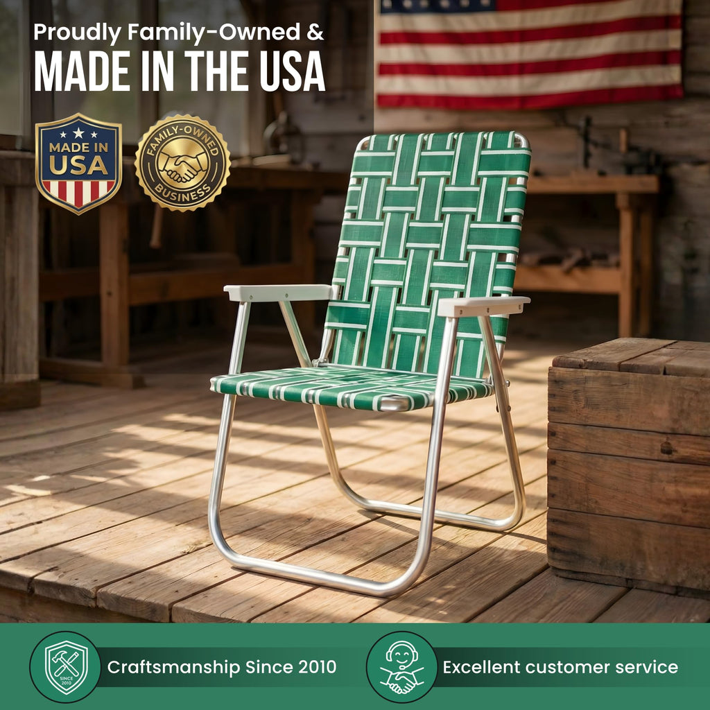 Folding Aluminum Outdoor Patio Lawn Chair R92444