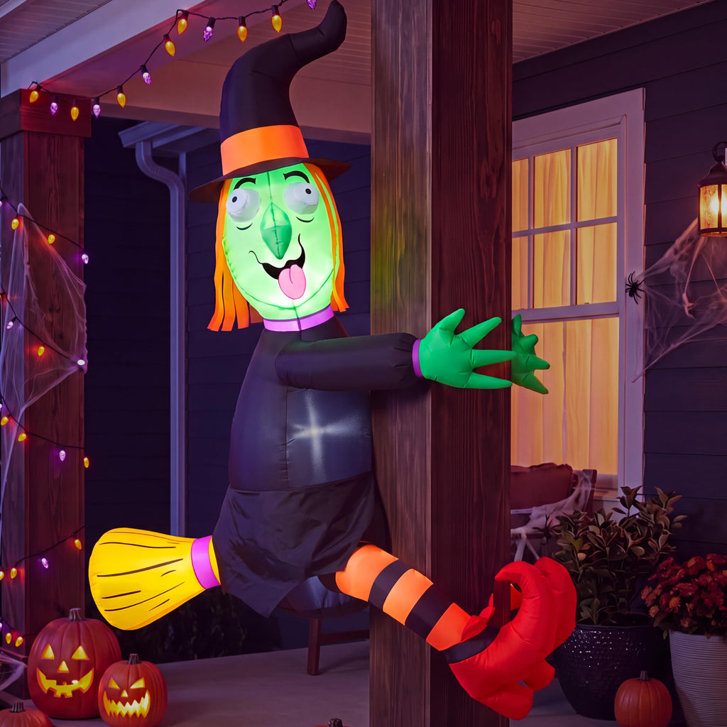 4FT Inflatable Witch with LED Lights K9718