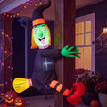 4FT Inflatable Witch with LED Lights K9718