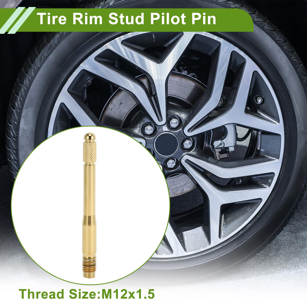 M12x1.5 120mm Stainless Steel Wheel Alignment Pin Z645