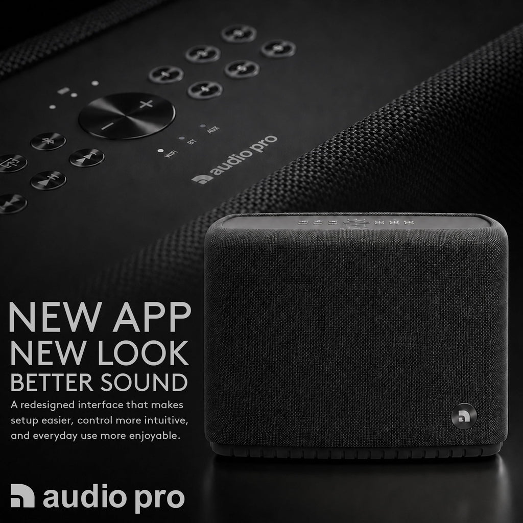 Portable WiFi & Bluetooth Multiroom Speaker Black L5092