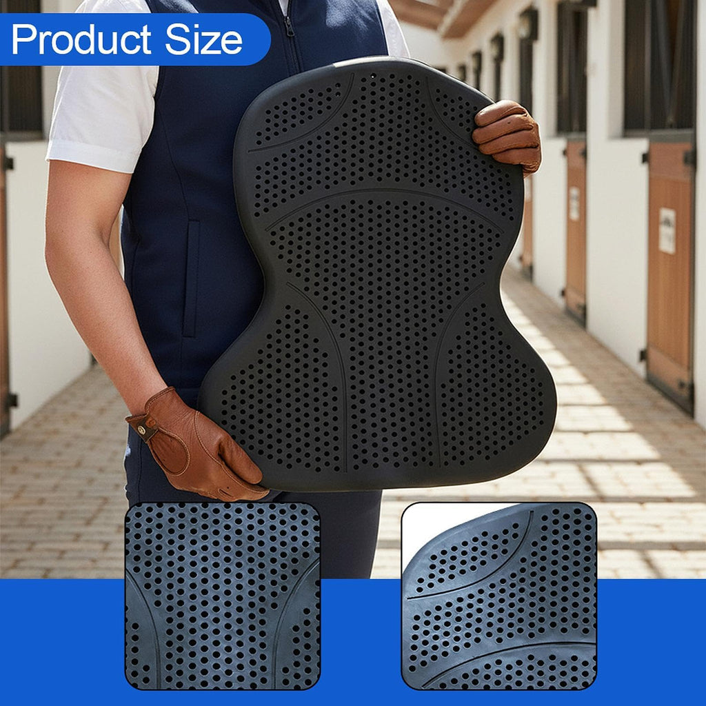 Silicone Gel Non Slip Washable Saddle Pad C7084