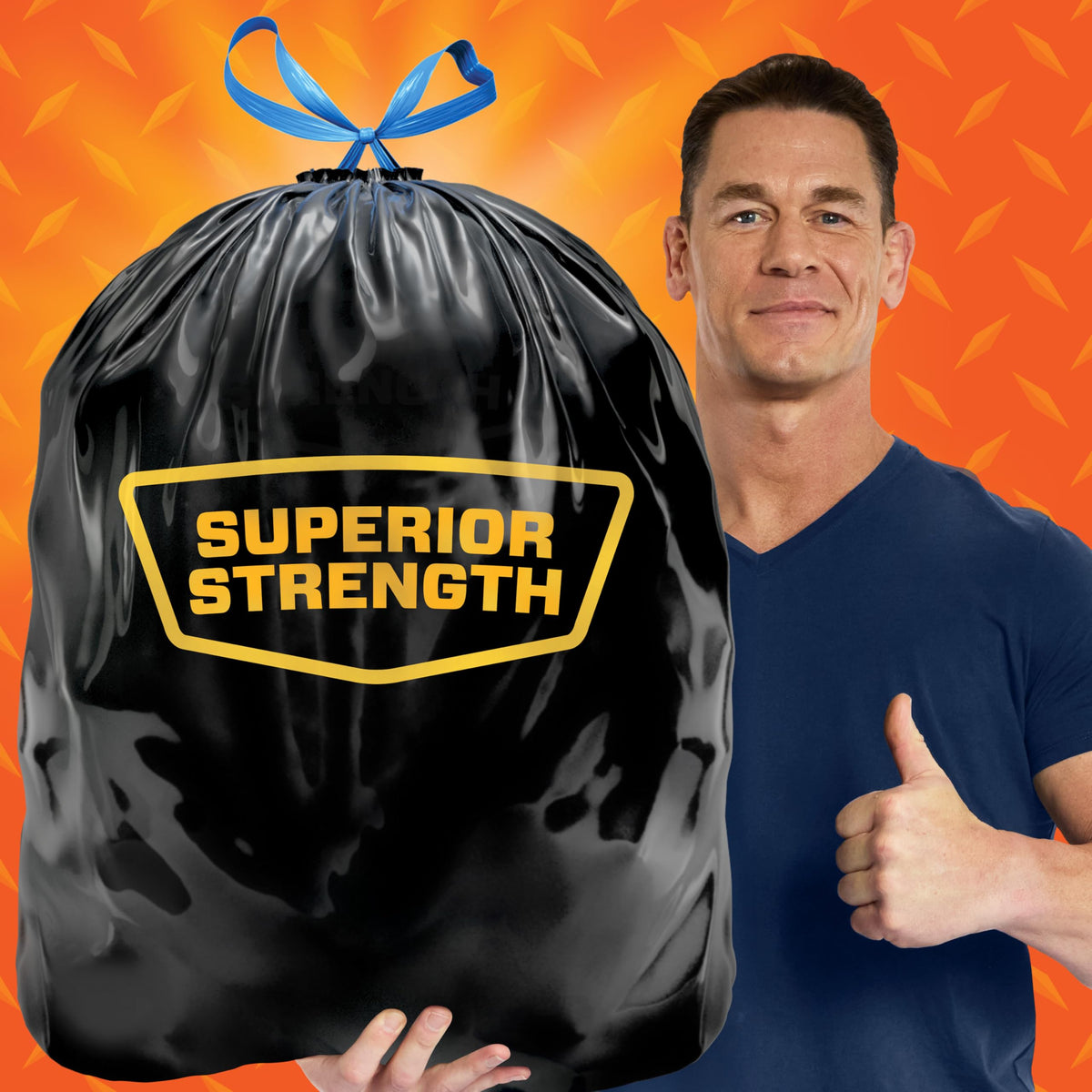 33 Gallon Black Trash Bags with Drawstrings, 48ct N6344