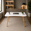 White Computer Desk P4602