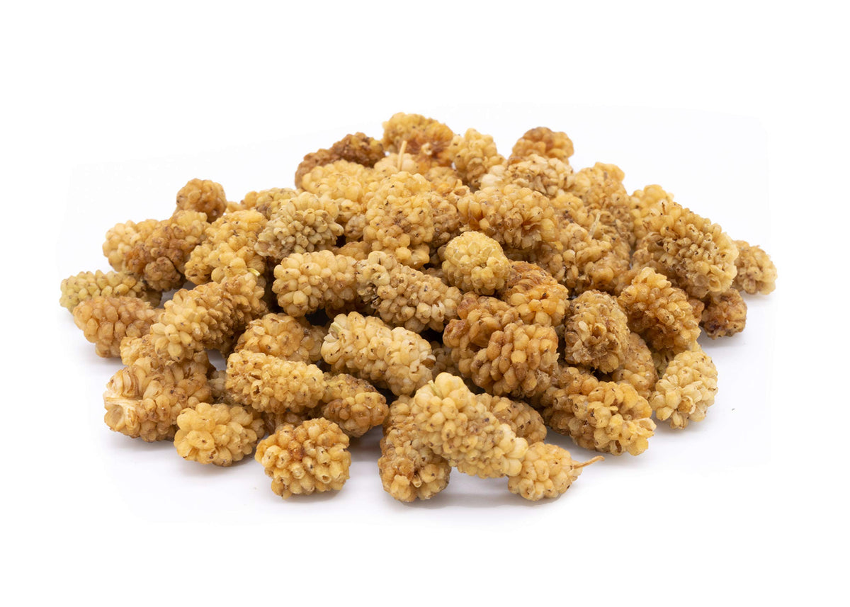 Organic Dried White Mulberries 24 oz V94390