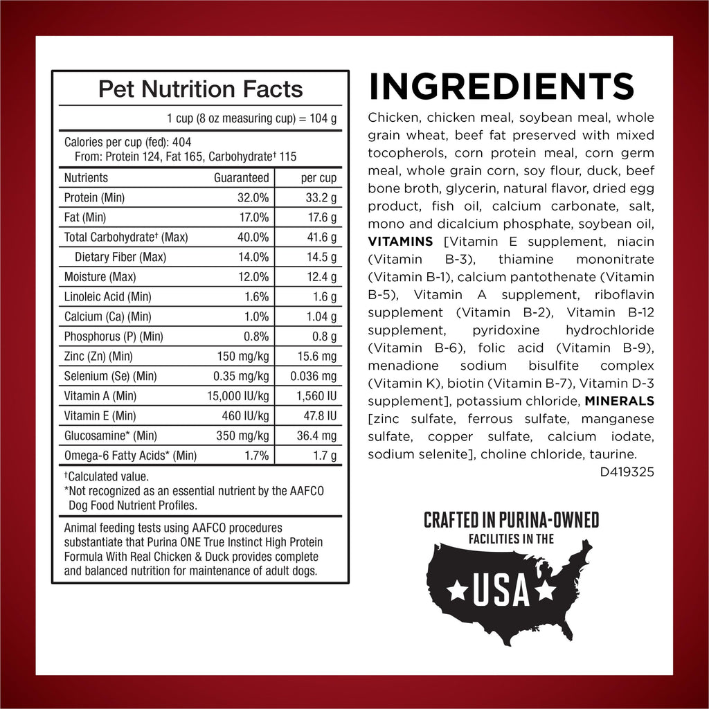 High Protein Chicken & Duck Dog Food O27632