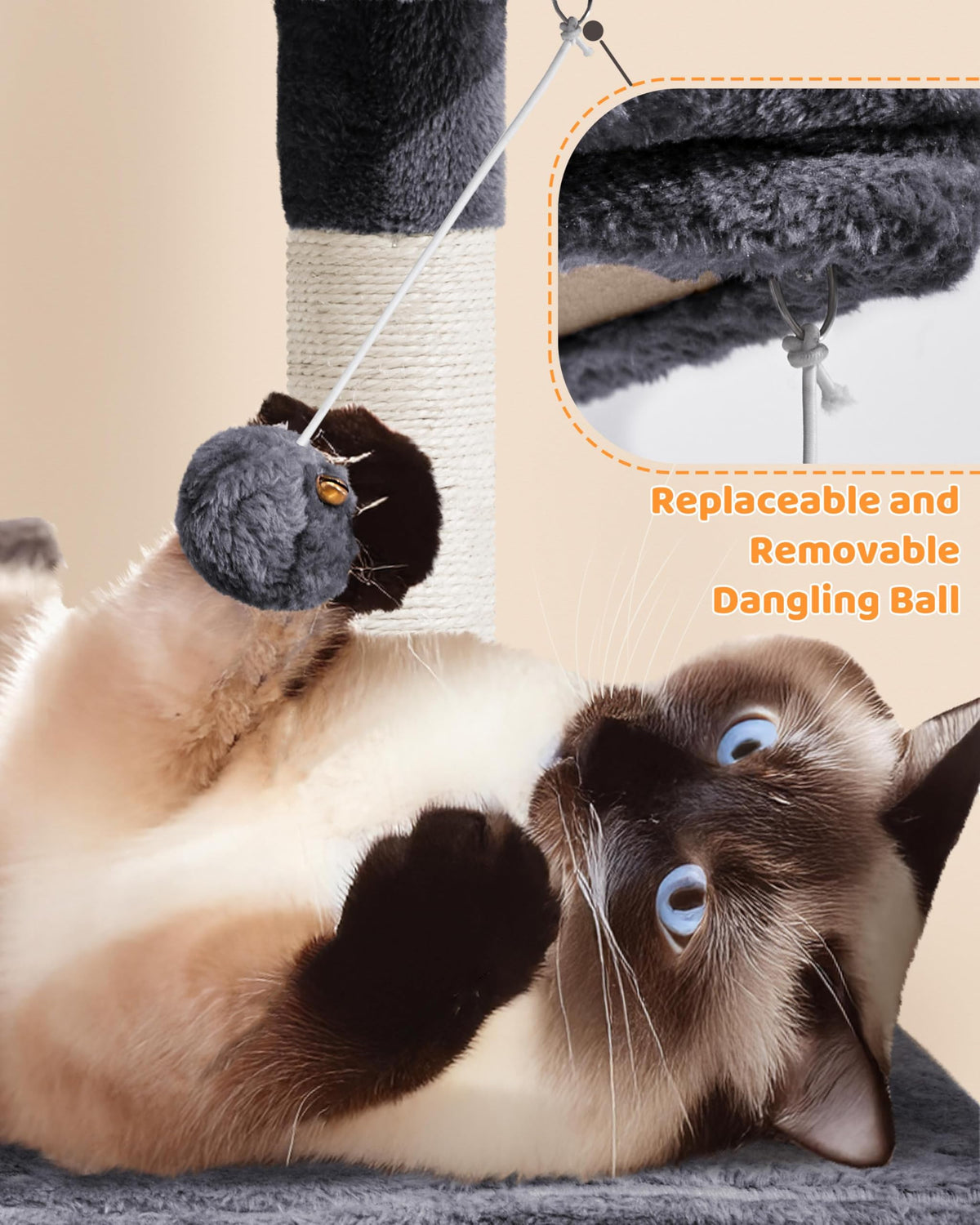 63in Large Cat Tree Y801