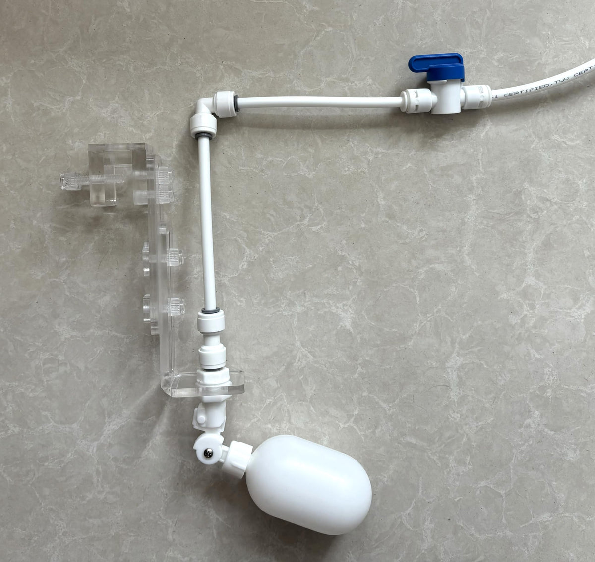 1/4" Power-Free Auto-Top-Off Water Level Controller with Float Valve S19000