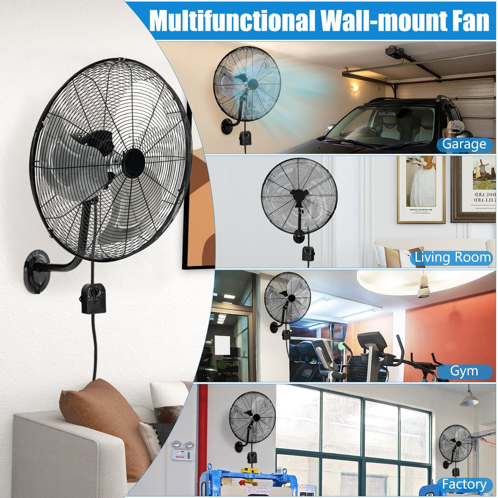 20 Inch Oscillating Wall Fan Z38450