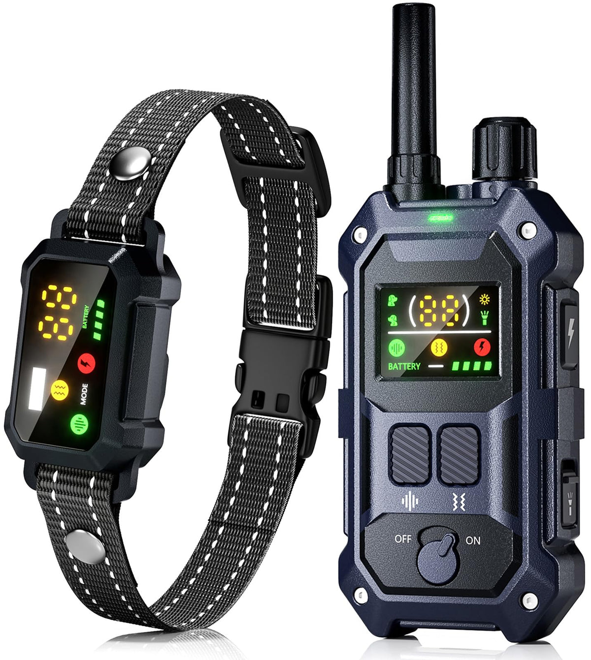 Dark Blue IP67 Waterproof Dog Training Collar J79151