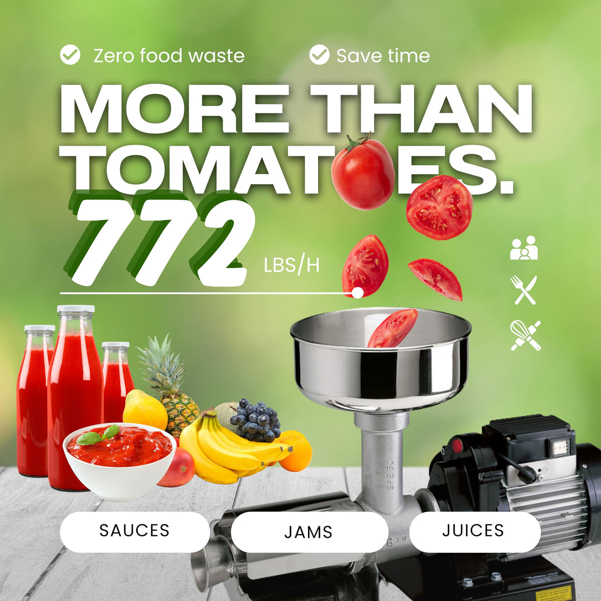 Electric Tomato Strainer 650W A373357