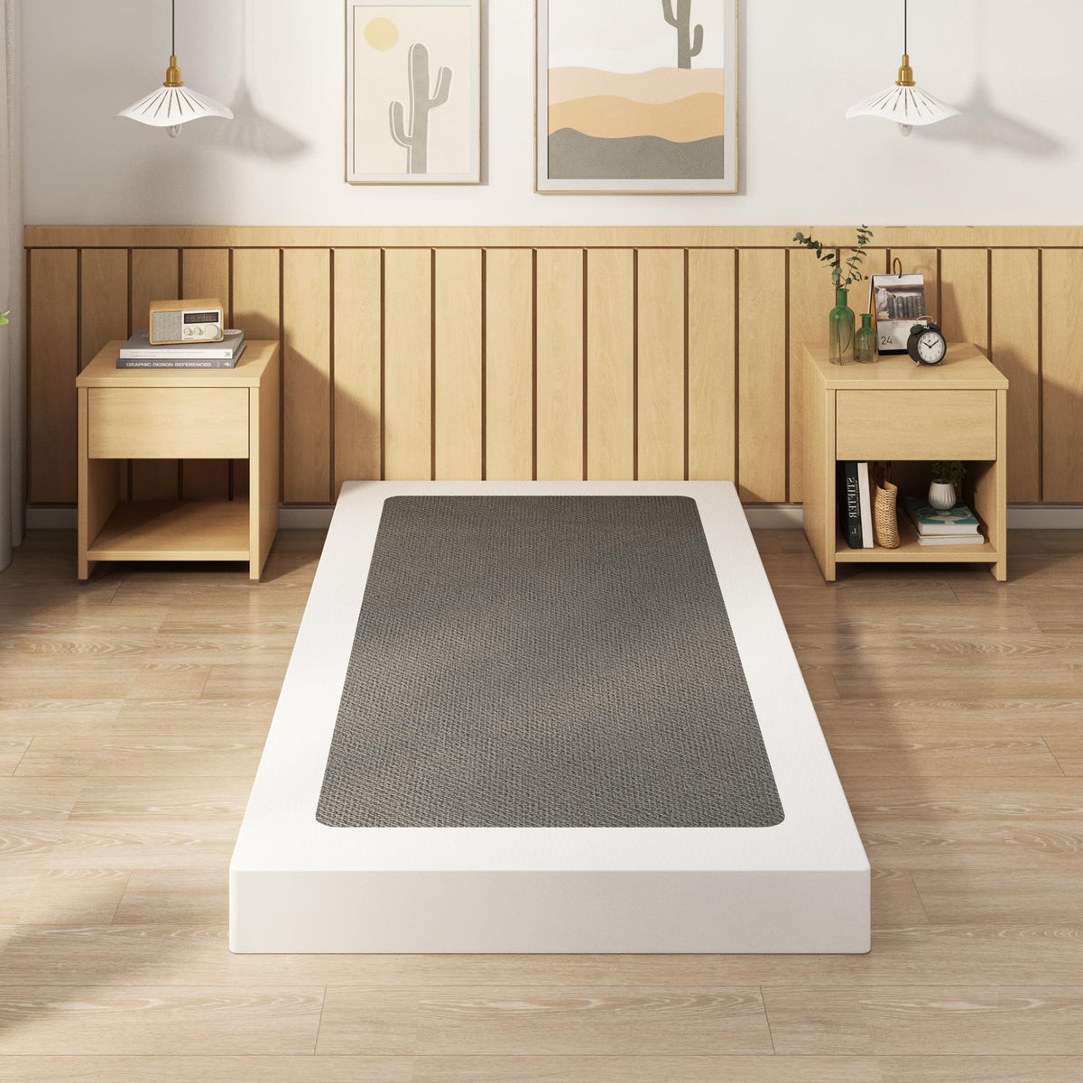5 Inch Twin Box Spring Bed Base Mattress Foundation J6343