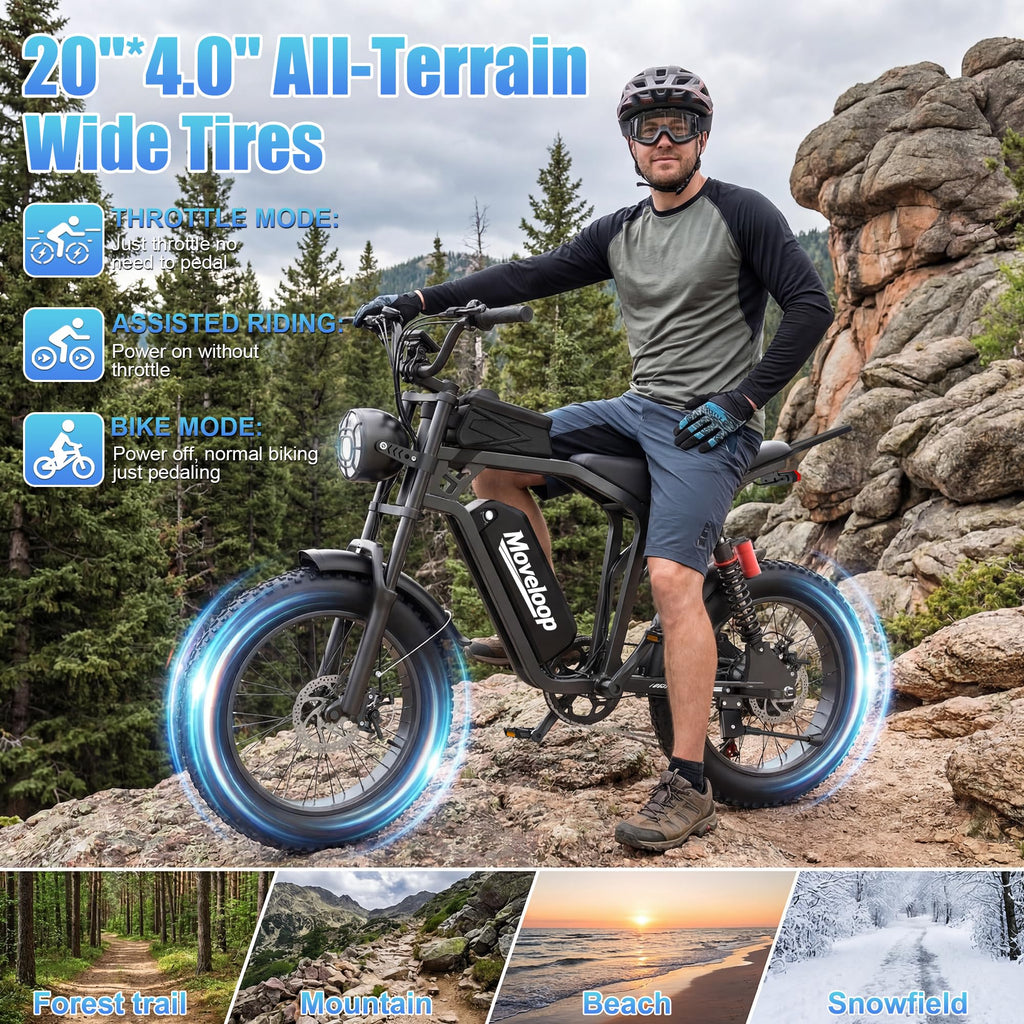 20" Fat Tire Electric Bike 48V O52289