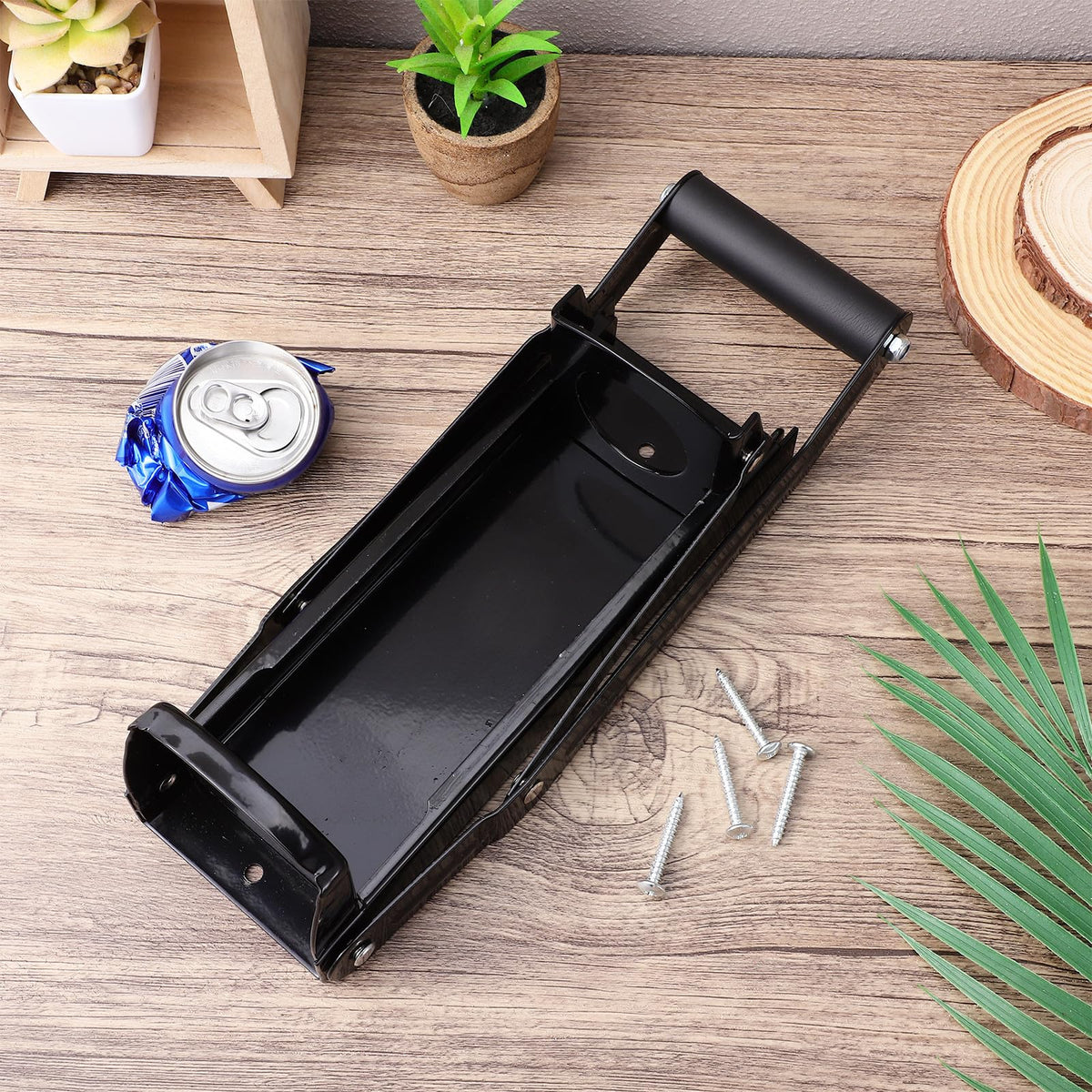 Stainless Steel Wall Mounted Can Crusher G444967