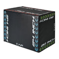 3-in-1 Foam Plyometric Jump Box, 20/24/28-Inch Heights, Black B597183