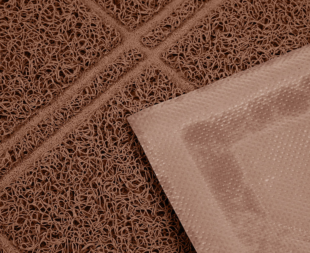Less-Mess Cat Litter Box Mat 24" x 35" Brown R29920