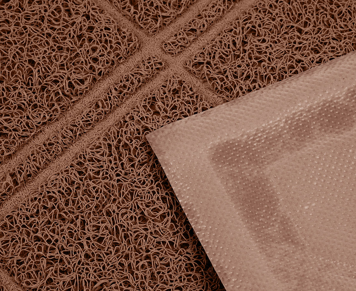 Less-Mess Cat Litter Box Mat 24" x 35" Brown R29920